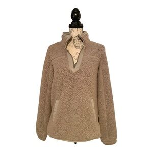 Abercrombie & Fitch Soft Sherpa Fleece pullover